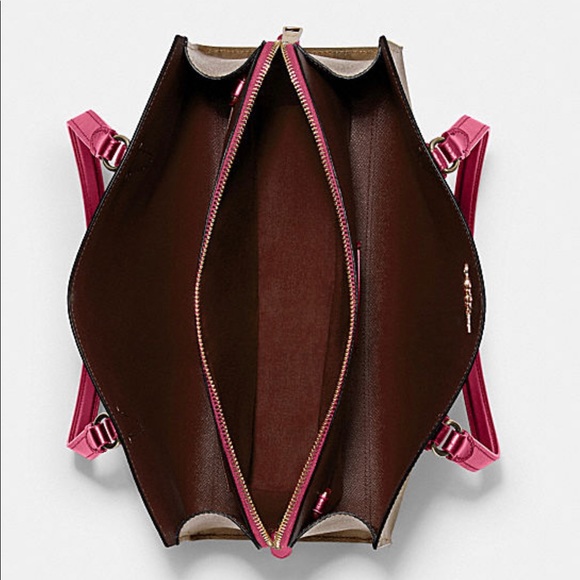 Coach Tatum Carryall In Signature Canvas - Picture 5 of 11